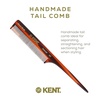 image:imageKent 8T Rat Tail Combs Teasing Comb for Hair Styling and Sectioning Handmade Fine Tooth Comb Parting Combs for Braiding Hair and Styling for Women Saw Cut and Hand Polished Made in EnglandPack of 2