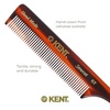 image:imageKent 8T Rat Tail Combs Teasing Comb for Hair Styling and Sectioning Handmade Fine Tooth Comb Parting Combs for Braiding Hair and Styling for Women Saw Cut and Hand Polished Made in EnglandPack of 1