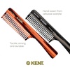 image:imageKent 91T TW Detangler Comb for Women Wide Tooth Hair Comb for Curly and Wavy Hair  for use in Dry or Wet Hair Large Handle Shower Comb for Effective Detangling Handmade Sawcut and PolishedMulti