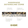 image:imageKent 92T Tortoise Wide Tooth Detangler Combs for Men and Women Hair Comb for Curly and Wavy Hair and Wet or Dry Large Wide Tooth Dressing Comb Handmade SawCut Hand polished Made in EnglandWhite Tokyo