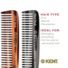 image:imageKent 93T Tortoiseshell Beard Comb for Men  Wide Tooth Mens Comb Ideal For Mustaches and Beards and Facial Hair Small Pocket Sized Travel Detangler Combs SawCut Hand Polished Made in EnglandMulti