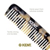 image:imageKent 93T Tortoiseshell Beard Comb for Men  Wide Tooth Mens Comb Ideal For Mustaches and Beards and Facial Hair Small Pocket Sized Travel Detangler Combs SawCut Hand Polished Made in EnglandWhite Tokyo
