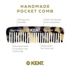 image:imageKent 93T Tortoiseshell Beard Comb for Men  Wide Tooth Mens Comb Ideal For Mustaches and Beards and Facial Hair Small Pocket Sized Travel Detangler Combs SawCut Hand Polished Made in EnglandWhite Tokyo