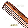 image:imageKent 93T Tortoiseshell Beard Comb for Men  Wide Tooth Mens Comb Ideal For Mustaches and Beards and Facial Hair Small Pocket Sized Travel Detangler Combs SawCut Hand Polished Made in EnglandTortoiseshell