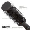 image:imageKent AH15G AirHedz Ceramic Round Brush for Blow Drying Blow Dryer Hair Brush for Long Bobs and Short to MidLength Hair Features Ceramic Barrel for Accurate Results and Faster Drying TimeCeramic Brush