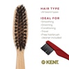 image:imageKent BRD2 Boar Bristle Beard Brush for Men  Specially Cut Natural White Boar Bristle for Flawless Shaping and Grooming Ergonomic PistolLike Grip Wood Handle Dry or Wet Beard Distributes OilsBRD7