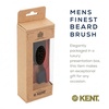 image:imageKent BRD2 Boar Bristle Beard Brush for Men  Specially Cut Natural White Boar Bristle for Flawless Shaping and Grooming Ergonomic PistolLike Grip Wood Handle Dry or Wet Beard Distributes OilsBRD7