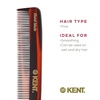 image:imageKent F3T Tortoiseshell Fine Tooth Comb  Hair Parting and Straightening Comb for Mens amp Womens Dandruff Remover Saw Cut and Hand Polished Made in EnglandTortoiseshell