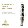 image:imageKent F3T Tortoiseshell Fine Tooth Comb  Hair Parting and Straightening Comb for Mens amp Womens Dandruff Remover Saw Cut and Hand Polished Made in EnglandWhite Tokyo