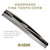 image:imageKent F3T Tortoiseshell Fine Tooth Comb  Hair Parting and Straightening Comb for Mens amp Womens Dandruff Remover Saw Cut and Hand Polished Made in EnglandGraphite