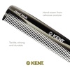 image:imageKent F3T Tortoiseshell Fine Tooth Comb  Hair Parting and Straightening Comb for Mens amp Womens Dandruff Remover Saw Cut and Hand Polished Made in EnglandGraphite