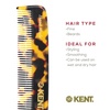 image:imageKent F3T Tortoiseshell Fine Tooth Comb  Hair Parting and Straightening Comb for Mens amp Womens Dandruff Remover Saw Cut and Hand Polished Made in EnglandYellow Tokyo