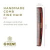 image:imageKent F3T Tortoiseshell Fine Tooth Comb  Hair Parting and Straightening Comb for Mens amp Womens Dandruff Remover Saw Cut and Hand Polished Made in EnglandTortoiseshell