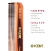 image:imageKent FOT Handmade Pocket Comb for Men Women and Kids All Fine Tooth Hair Comb Straightener for Everyday Grooming and Styling Hair Beard and Mustache Saw Cut and Hand Polished Made in EnglandTortoiseshell