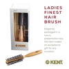image:imageKent LBR1 Finest Hair Brushes for Women Blow Dry Brush Made of Beechwood Spiral Radial Boar Bristle Hairbrush for Short or Shaped Hair  Royal Salon Style Straightening Pure Wood Brush from KentLBR1