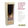 image:imageKent LC22 Finest Hair Brushes for Women Detangler Dry Brush Made of Cherrywood  Boar Bristle Oval Hairbrush for Medium to Thick Hair All Lengths  Salon Style Straightening Pure Wood Brush from KentLC22