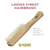 image:imageKent LG3 Finest Hair Brushes for Women  Natural Beechwood and Boar Bristle Narrow Hairbrush for Fine or Medium Thickness Hair All Lengths  Dry Brush for Styling Straightening and Stimulating OilsLG3