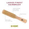 image:imageKent LG3 Finest Hair Brushes for Women  Natural Beechwood and Boar Bristle Narrow Hairbrush for Fine or Medium Thickness Hair All Lengths  Dry Brush for Styling Straightening and Stimulating OilsLG3