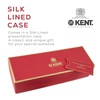 image:imageKent LHS9 Satinwood Pure White WireLaid Natural Boar Bristle Oval Hairbrush in an Elegant Presentation Case for Daily Grooming Medium Thickness Hair and Promotes Natural Shine Handmade in EnglandLHS22T