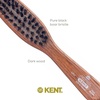 image:imageKent LR31 Hair Brushes for Women Dark Wood Straightener Hair Brush  Black Boar Bristle Travel Size Hairbrush for Styling Short to Medium Hair  Dry Brush for Styling Straightening Stimulating OilsLR31