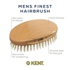 image:imageKent MG3 Finest Mens Hair amp Beard Brush for Skin Care  100 Natural White Boar Bristle for Mens Grooming Scalp Brush 360 Wave Beard and Mustache Straightener For Mens Hair CareMG3