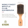 image:imageKent OG2S Beechwood Soft Bristle Hair and Facial Brush for Beard Care  Exfoliating Soft White Natural Boar Bristle Brushs for Mens Grooming Hair Care and Beard Straightener Handmade in EnglandOG2