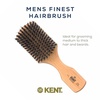 image:imageKent OG2S Beechwood Soft Bristle Hair and Facial Brush for Beard Care  Exfoliating Soft White Natural Boar Bristle Brushs for Mens Grooming Hair Care and Beard Straightener Handmade in EnglandOG2