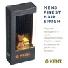 image:imageKent OG2S Beechwood Soft Bristle Hair and Facial Brush for Beard Care  Exfoliating Soft White Natural Boar Bristle Brushs for Mens Grooming Hair Care and Beard Straightener Handmade in EnglandOG2