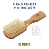 image:imageKent OG2S Beechwood Soft Bristle Hair and Facial Brush for Beard Care  Exfoliating Soft White Natural Boar Bristle Brushs for Mens Grooming Hair Care and Beard Straightener Handmade in EnglandOG4