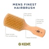 image:imageKent OG2S Beechwood Soft Bristle Hair and Facial Brush for Beard Care  Exfoliating Soft White Natural Boar Bristle Brushs for Mens Grooming Hair Care and Beard Straightener Handmade in EnglandOG4