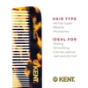 image:imageKent OT Tortoise Pocket Comb  Handmade Fine and Wide Tooth Hair Comb for Men Women and Kids  Travel Beard and Mustache Comb  Saw Cut and Hand Polished Made in EnglandYellow Tokyo