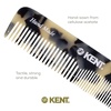 image:imageKent OT Tortoise Pocket Comb  Handmade Fine and Wide Tooth Hair Comb for Men Women and Kids  Travel Beard and Mustache Comb  Saw Cut and Hand Polished Made in EnglandWhite Tokyo