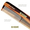 image:imageKent OT Tortoiseshell Pocket Comb  Handmade Fine and Wide Tooth Hair Comb for Men Women and Kids  Travel Beard and Mustache Comb  Saw Cut and Hand Polished Made in EnglandTortoiseshell