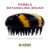 image:imageKent PMB Black Pebble Scalp Massager Shampoo Brush Travel Size Detangling Brush  Scalp Scrubber for Dandruff and Kids Hair Brush for Detangler Shower Hairbrush for TanglesBumblebee