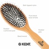 image:imageKent Peter Rabbit Small Bristle Nylon Mix Hairbrush Natural Boar Bristle Hair Brush Wooden Beechwood Handle Professional Hair Brushes for Women All Hair TypesPR01
