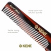 image:imageKent R18T Handmade All Fine Tooth Pocket Comb for Men Hair Comb for Styling Hair Mustache and Beard Saw Cut and Hand Polished Made in England1 Pack