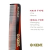image:imageKent R18T Handmade All Fine Tooth Pocket Comb for Men Hair Comb for Styling Hair Mustache and Beard Saw Cut and Hand Polished Made in England6 Pack
