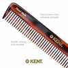image:imageKent R5T Wide Tooth Comb Detangling Comb Wide Teeth Dressing Table Beard Combs Men for Thick Curly Wavy Hair Hair Detangler Combs for Grooming Styling Beard and MustacheATortoiseshell