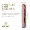 image:imageKent R5T Wide Tooth Comb Detangling Comb Wide Teeth Dressing Table Beard Combs Men for Thick Curly Wavy Hair Hair Detangler Combs for Grooming Styling Beard and MustacheATortoiseshell