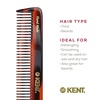 image:imageKent R5T Wide Tooth Comb Detangling Comb Wide Teeth Dressing Table Beard Combs Men for Thick Curly Wavy Hair Hair Detangler Combs for Grooming Styling Beard and MustacheATortoiseshell