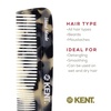 image:imageKent R7T Fine and Wide Tooth Hair Comb Handmade Pocket Comb for Men Beard and Mustache Combs for Everyday Grooming and Styling Sawcut Kent Combs Made in EnglandWhite Tokyo