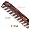 image:imageKent R9T All Coarse Hair Detangling Wide Teeth Dressing Table Comb for Thick Curly and Wavy Hair Detangler Comb for Grooming and Styling Beard and MustacheHandmade SawCut and PolishedATortoiseshell