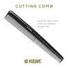 image:imageKent SPC81 SalonStyle Dressing Cutting Comb with Wide and Fine Teeth  Professional Barber Haircut Comb for Styling and Teasing for All Hair Types  Kent Quality Barber SuppliesSPC81