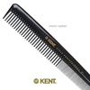 image:imageKent SPC81 SalonStyle Dressing Cutting Comb with Wide and Fine Teeth  Professional Barber Haircut Comb for Styling and Teasing for All Hair Types  Kent Quality Barber SuppliesSPC81