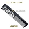 image:imageKent SPC81 SalonStyle Dressing Cutting Comb with Wide and Fine Teeth  Professional Barber Haircut Comb for Styling and Teasing for All Hair Types  Kent Quality Barber SuppliesSPC85