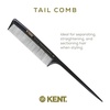 image:imageKent SPC81 SalonStyle Dressing Cutting Comb with Wide and Fine Teeth  Professional Barber Haircut Comb for Styling and Teasing for All Hair Types  Kent Quality Barber SuppliesSPC82