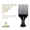 image:imageKent SPC81 SalonStyle Dressing Cutting Comb with Wide and Fine Teeth  Professional Barber Haircut Comb for Styling and Teasing for All Hair Types  Kent Quality Barber SuppliesSPC86