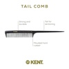 image:imageKent SPC81 SalonStyle Dressing Cutting Comb with Wide and Fine Teeth  Professional Barber Haircut Comb for Styling and Teasing for All Hair Types  Kent Quality Barber SuppliesSPC82