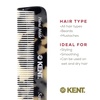 image:imageKent Set Mens Hair Pocket Combs 81T XSmall FOT All Fine Tooth 20T Fine Tooth Folding Comb Best Hair Beard and Mustache Grooming Kit for Travel and Home Care Handmade in EnglandWhite Tokyo
