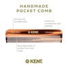 image:imageKent Set Mens Hair Pocket Combs Tortoise 81T XSmall FOT All Fine Tooth R7t Double Toothed Fine and Coarse Best Hair Beard and Mustache Grooming Kit for Travel and Home Care Handmade in EnglandTortoiseshell